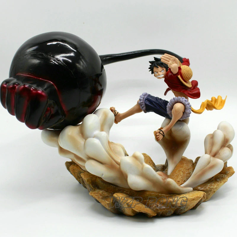 One Piece Monkey D Luffy Gear 3 Bound Man Big Hand Battle Form Statue Pvc Action Figure Collectible Figurine Toy Action Figures Aliexpress