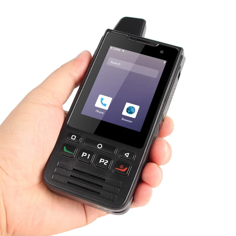 Рация UNIWA F60 водонепроницаемая IP68 5300 мА ч 2 8 дюйма Android 9 0 SIM PTT Вт громкоговоритель 4G