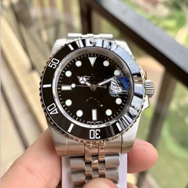 

Green water ghost black water ghost watch automatic mechanical men's watch water ghost super strong waterproof steel watch