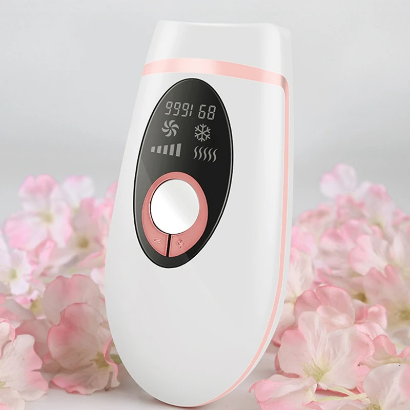 ЕС Plug 990000 Flash IPL постоянный домашний ЖК-дисплей эпилятор электрический безболезненный прибор для удаления волос для тела бикини лица подмышек