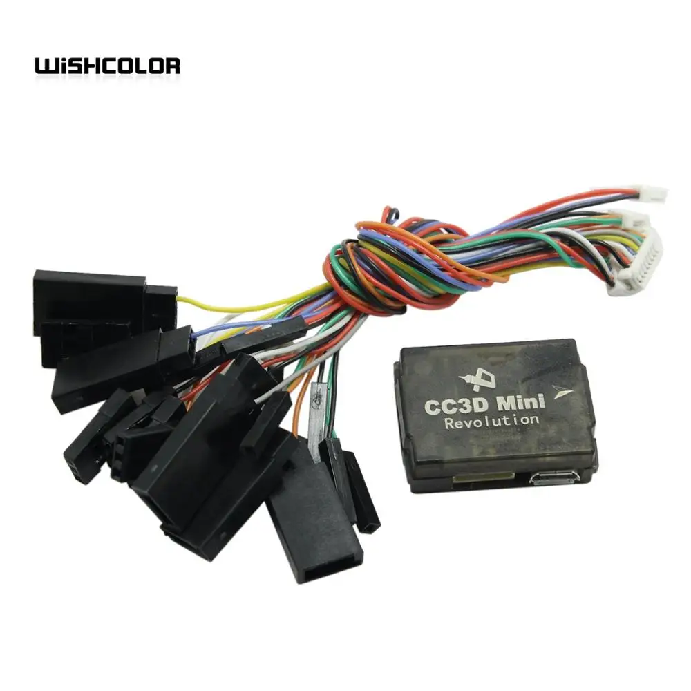 FPV Openpilot Mini CC3D Revolution Flight Controller с чехлом для гоночного дрона - Цена: 3 014,89 руб.