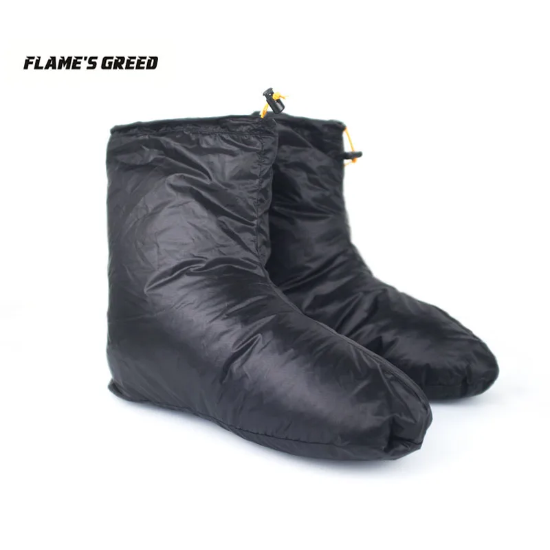 FLAME'S CREED Sleeping Bag Accessories Goose Down Slippers Outdoor