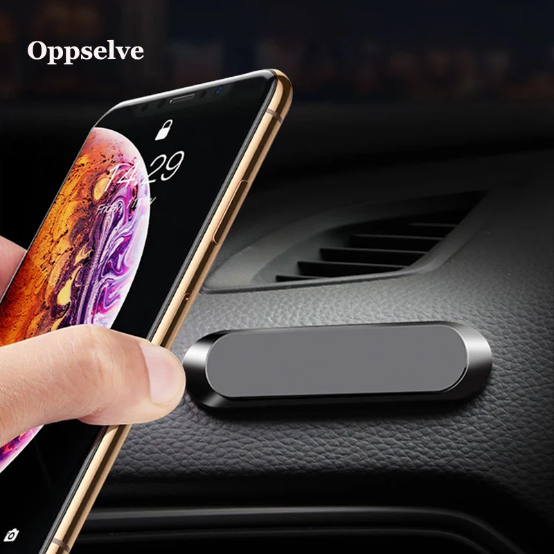 Magnetic Car Phone Holder For iPhone 11 Pro X 7 Samsung Magnet Mount Car Holder For Phone in Car Cell Mobile Phone Holder Stand