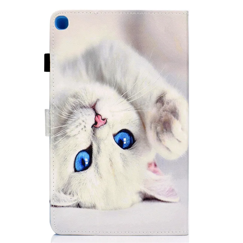 Чехол Kawaii Cat Butterfly для Samsung Tab A 10 1 2019 чехол планшета Galaxy SM T510 T515 + ручка|Чехлы