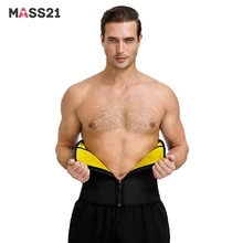 MASS21 Мужская Неопреновая сауна Спортивная потливость талии корсаж для тренировки талии формирователь тела контроль животика формирователь тела для мужчин