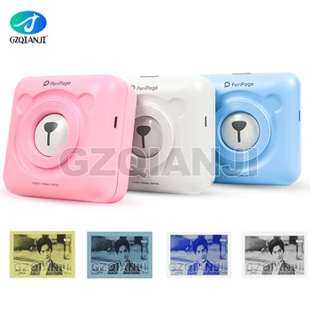 

Pocket Printer 58mm Mini Portable Bluetooth Wireless Paper Photo Printer Pocket Thermal Printing USB Connection Impresoras Fotos