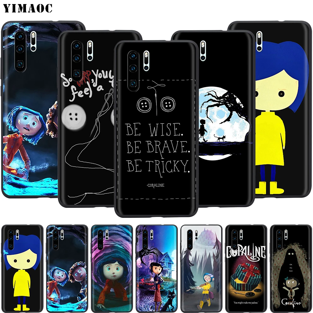 Мягкий чехол YIMAOC Coraline для Huawei Nova 4E 5 5T Smart P9 Lite Y6 Y7 2019 Honor 8A 20S Pro Prime | Мобильные