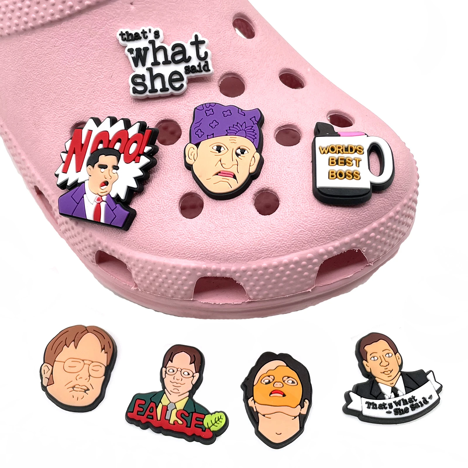 The Office Croc Jibbitz