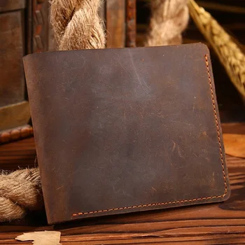 

Multiple Card Slot PU Leather Durable Clutch Vintage Purse Men Wallet Small Money Bag Solid Exquisite Fashion Anti-scratch