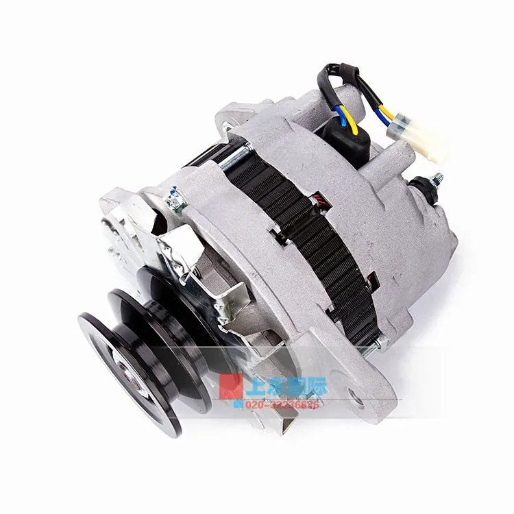 

free shipping E320C/320D/320B Generator Carter S6K Engine Motor 24V 50A Excavator Accessories digger parts