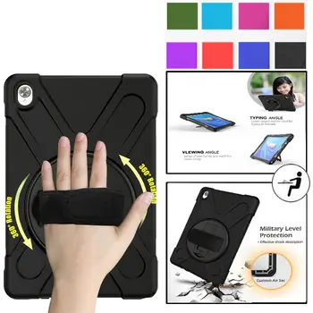 

For Huawei MediaPad M5 M6 Pro 10.8 Heavy Duty Rugged Shockproof Case 360 Rotate Kickstand Hand Strap for Huawei Matepad 10.8\"