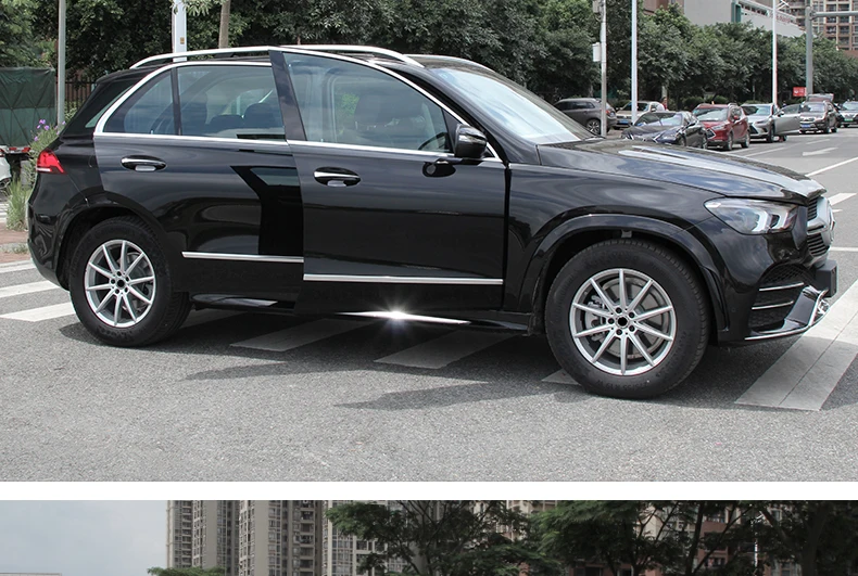 Обшивка кузова для mercedes gle w167 gle gle 350/amg 450 580 аксессуары для внешней отделки