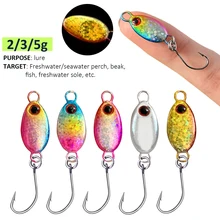 

Rotating Spinner Fishing Lure 2g/3g/5g Spoon Lure Fishing Hard Bait Crankbait Lure Sinking Spoon Mini Fishing Lure Pesca Tackle