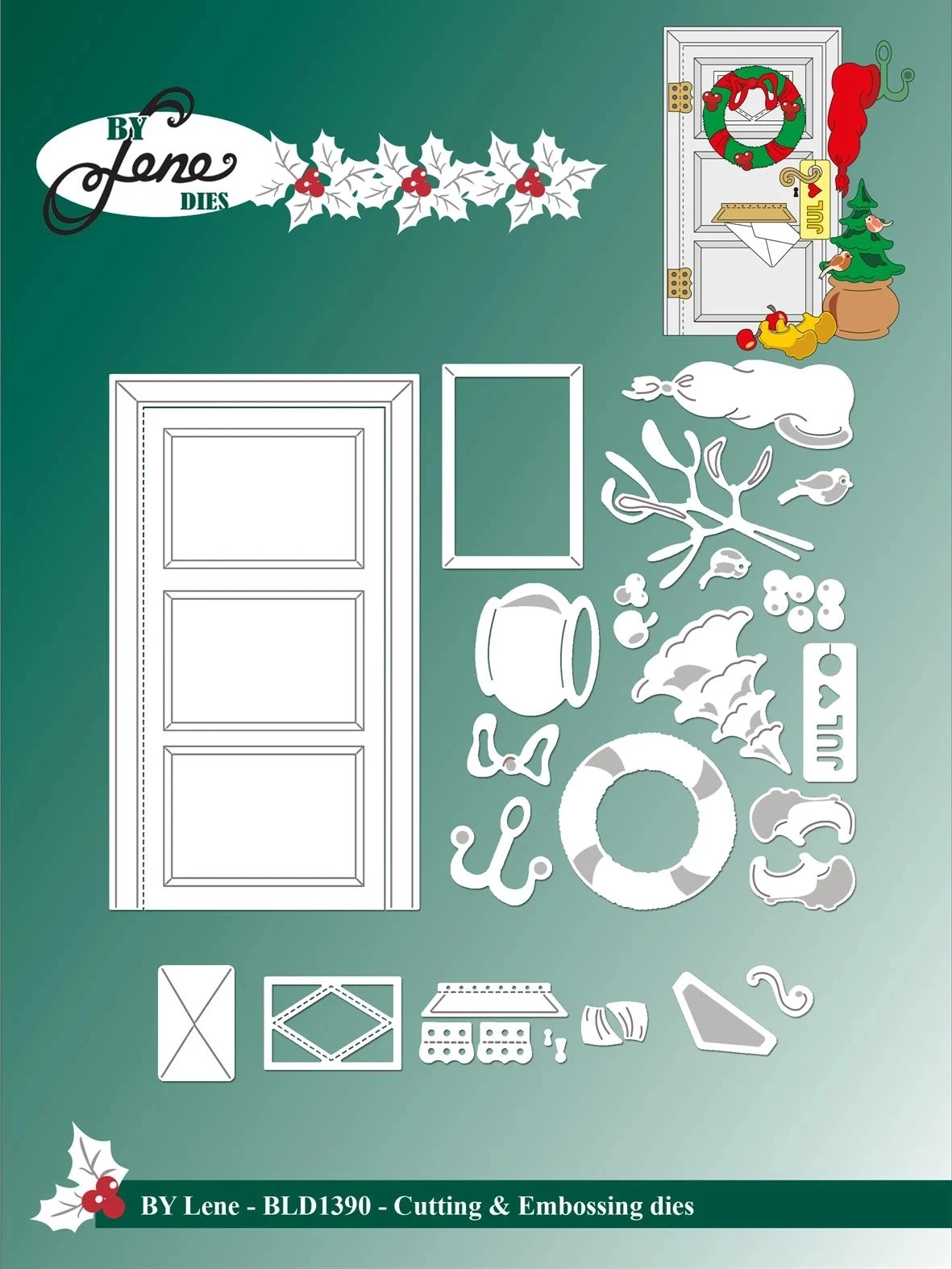 Door and Garland Metal Cutting Dies For DIY Scrapbooking Paper Card Decoration Handmade Photo Album Craft Supplie Cut | Дом и сад