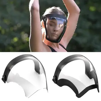 

Adult Face Shield Transparent Home Oil-splash Proof Mask Protection Cover Eye Facial Sheild Catering Mask Kitchen Tools