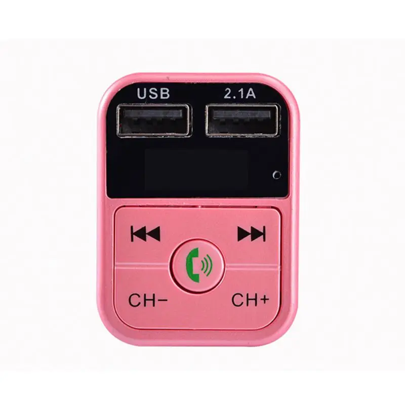 Автомобильный комплект громкой связи Bluetooth беспроводной fm-передатчик lcd MP3-плеер USB зарядное устройство автомобильные аксессуары
