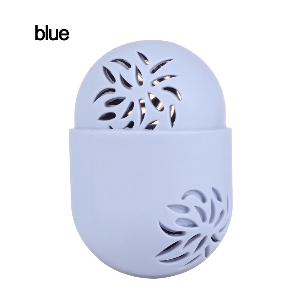 Blue Горячее предложение! пустая прозрачная сушильная коробка с затяжками, красивая Подставка для губки, чехол для хранения, косметическая подставка в форме яйца, держатель для макияжа, блендер - Цвет: Blue