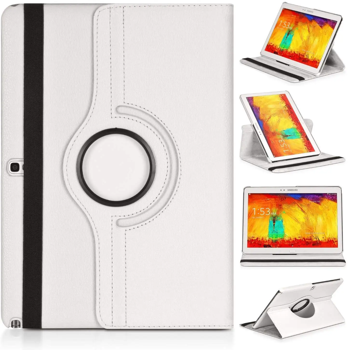 Чехол для Samsung Galaxy Note 2014 Edition 10 1 P605 P600 P601 Tab Pro t520 t525 360 Вращающийся книжка из