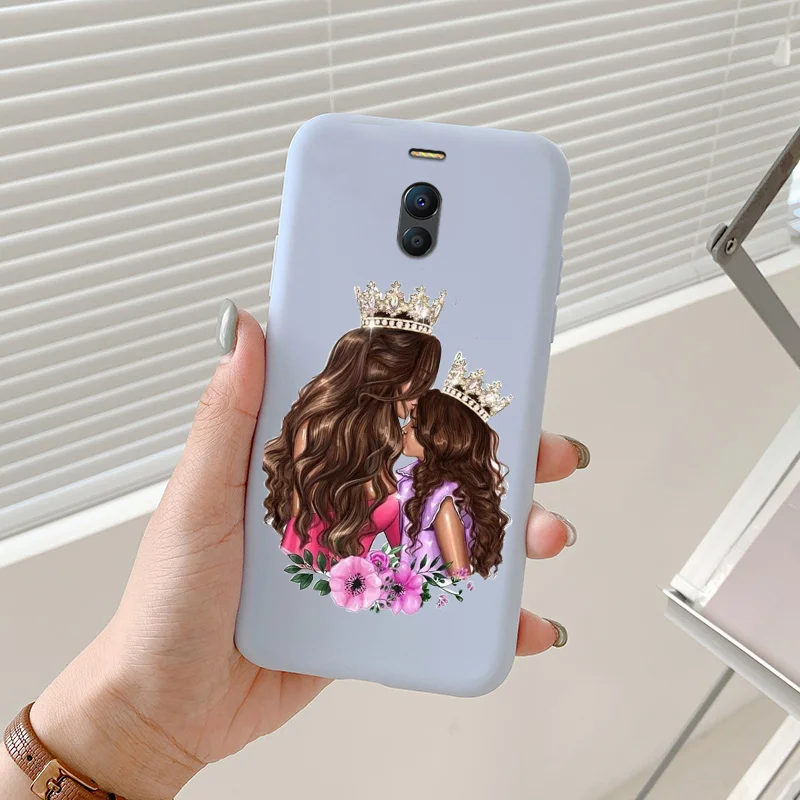 cases for meizu back For Meizu Note 3 5 6 Case Fashion Mother And Daughter Protective Shell Painted Soft Silicone Shockproof Phone Back Cover cases for meizu belt Cases For Meizu