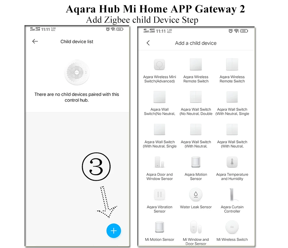 Aqara Hub Mi Home APP gateway 2-S2
