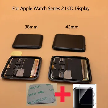 

100% Test Good For Apple Watch Series 2 LCD Display Touch Screen Digitizer Series2 S2 38mm 42mm Pantalla Replacement black