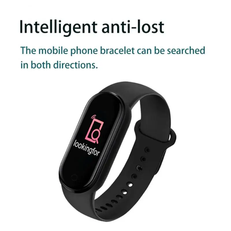 1PCS M6 Smart Watch Men Women Heart Rate Monitor Blood Pressure Fitness Tracker Smartwatch Sports Bracelet Clock For Xiaomi iOS