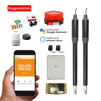 

Electric Linear Actuator 200kgs Engine Motor System Automatic Swing Gate Opener with wifi control box Gatekeeper controller
