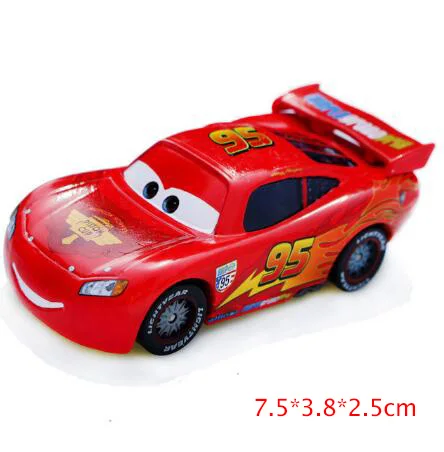 Disney Pixar Cars 2 3 Lightning McQueen Jackson Storm 1:55 литой автомобиль гоночная металлическая машина игрушки для мальчиков Детский Рождественский подарок - Цвет: McQueen A