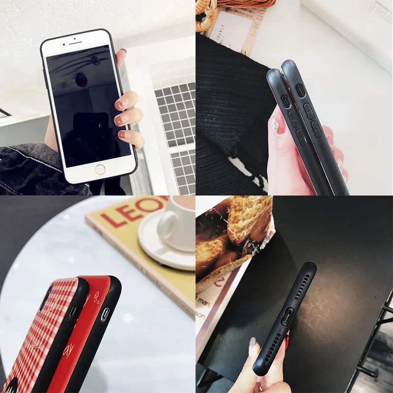 xiaomi leather case glass Yinuoda Moon roaring wolf TPU black Phone Case Cover Hull for Xiaomi Redmi 5plus 5A 6 6A 7 7A Note 7 8 8T 8Pro cases for xiaomi blue