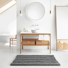 Дизайн, домашний коврик для двери комнаты, модный лаконичный однотонный декор комнаты, Противоскользящий коврик для пола, мягкий ковер, подкладка для коврика