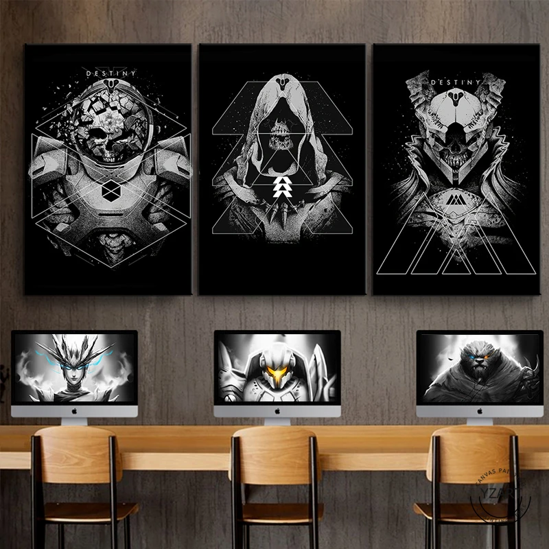 Destiny 2 Hot Game Canvas Poster Print 8x12 24x36 inch