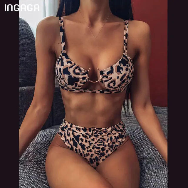 Ingaga High Waist Bikinis - Many Styles, Colors and Patterns 2