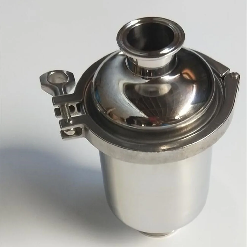 Короткая труба OD 51 мм (2 дюйма) Наконечник 64 Tri Clamp встроенный фильтр 102 корпус Clover