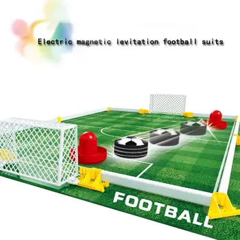

Air Power Soccer Disc Hovering Football Game Light Toy Flashing Ball Toys With Soccer Goals Training Toy Floating Football Toys