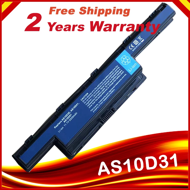 

5741 Battery AS10D71 AS10D81 AS10D75 ForAcer Packard For Bell EasyNote LM87 AS10D5E AS10D73 LM83 AS10D7E TM89 AS10D61