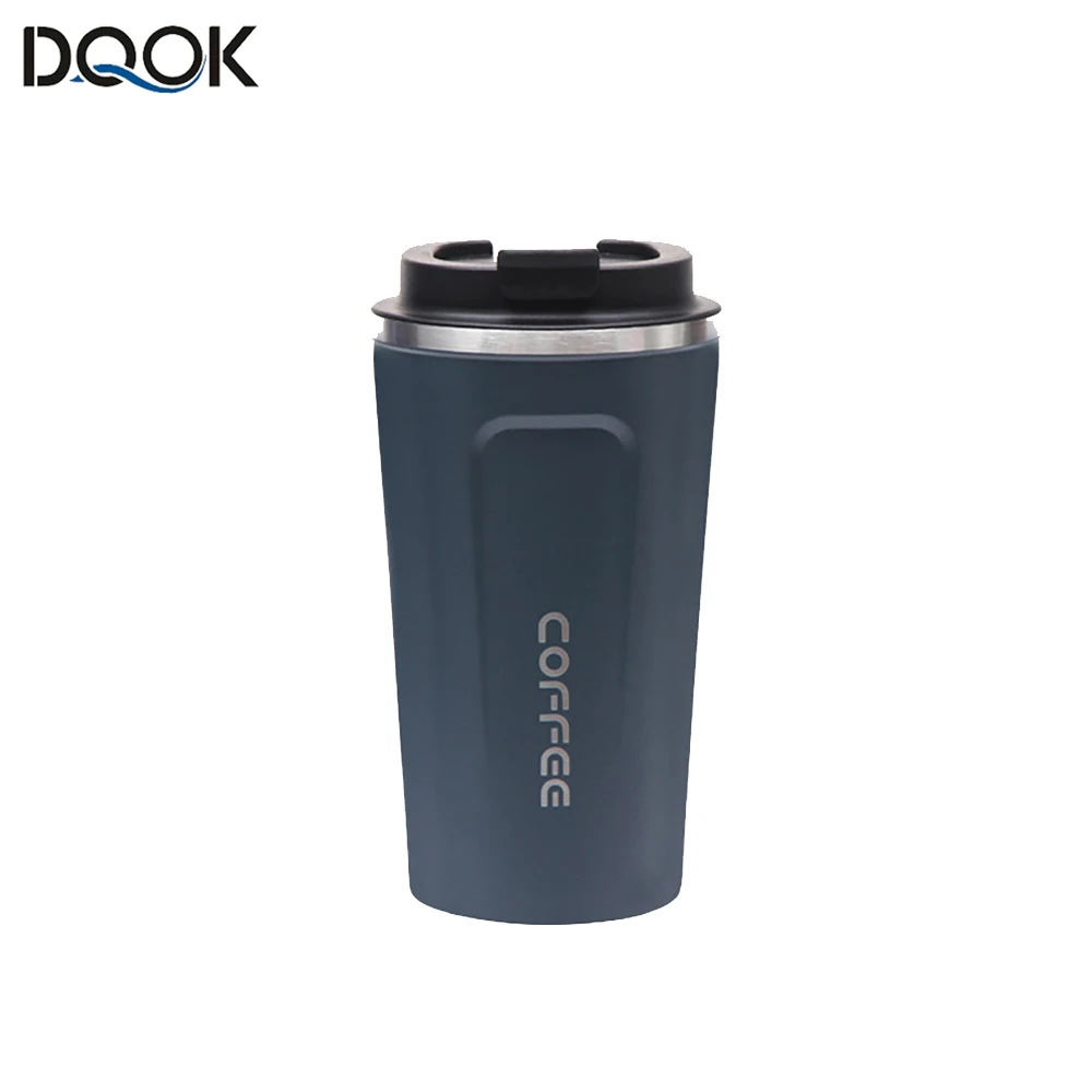 Mug Coffee Cup with Cover Stainless Steel Silicone Metal Coffee Insulated Water Cup Portable Outdoor Portable Cup For Gifts 1