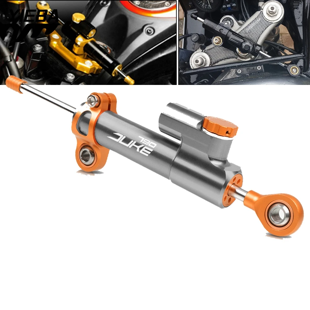 

Motorcycle Damper Steering Stabilize Safety Control Bracket Mount kit Motorbike For KTM 790DUKE 790 Duke With 790 DUKE LOGO