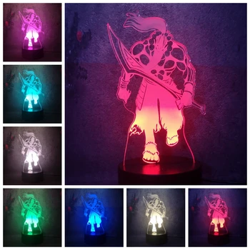 

Alien Fantasy Warcraft Kensai otherworldly Aspect Figure 3D RGB Charge Lighting Lamp 7 Color Novelty Dream Gift LED Night Light