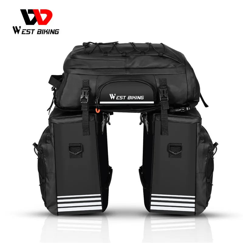 WESTBIKINGCyclingTravelBagLargeCapacityBicycleCarrierBag
