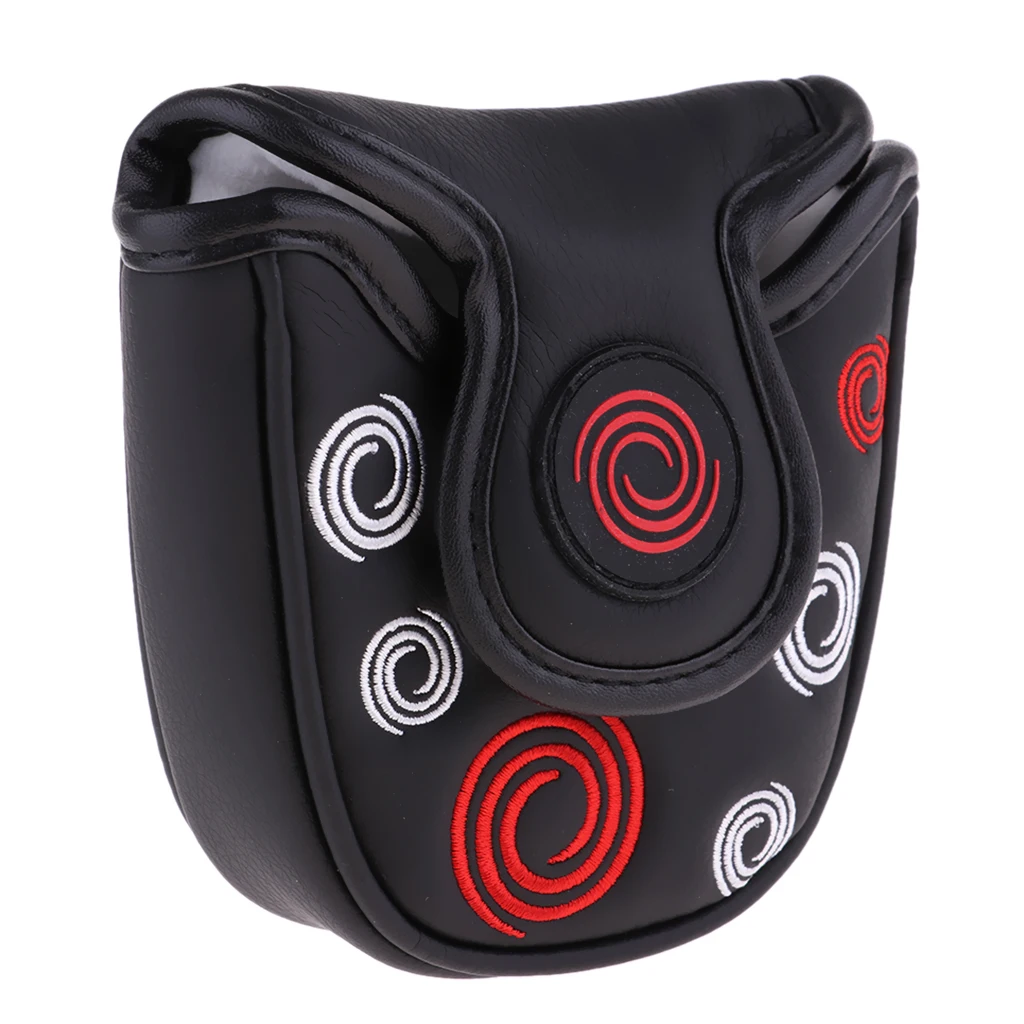Golf Mallet Putter Headcover Center Shaft Putter Protective Cover Golf Grip Repair Kits Bracelets Bags Equipment