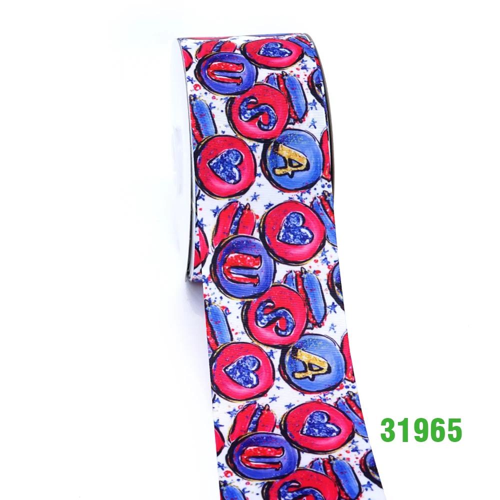 31965 50 ярдов в размер мультфильм ленты напечатанные grosgrain ленты 31931 - Цвет: 31965