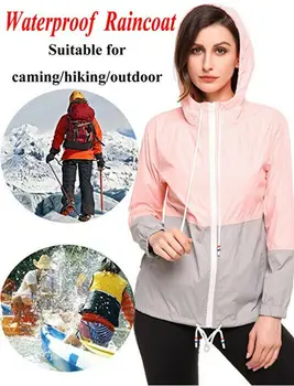 

Women Cycling Hiking Bike Waterproof Jacket Outdoor Outdoor Mountain Jackets Spandex Travel Rain Casual Coat S M L XL XXL Size