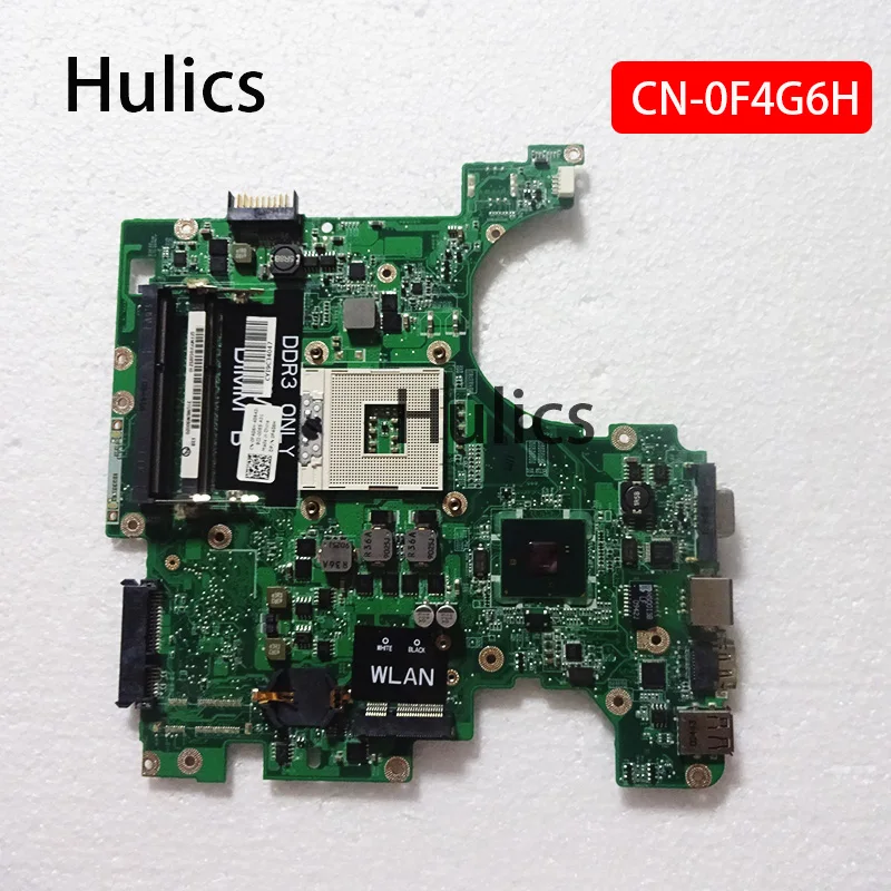 Материнская плата Hulics F4G6H 0F4G6H для DELL Inspiron 1564 S989 DAUM3BMB6E0 CN-0F4G6H HM55 материнская плата для ноутбука DDR3 Материнская плата