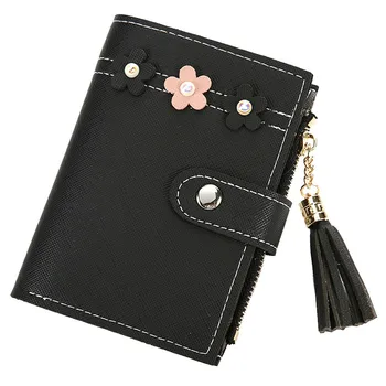 

New Fashion Women Office Lady PU Leather Long Purse Clutch floral Buckle Business Wallet Bag Card Holder Big Capacity Wallet#LR5