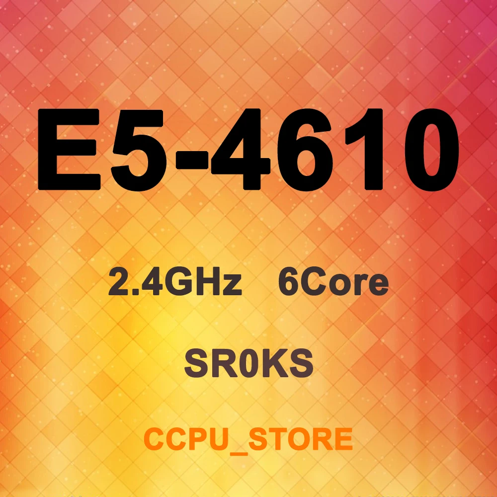 Ксеон E5-4610 SR0KS 2 4 ГГц 6Core 12 нитей 15 Мб 95W LGA2011 C2 X79 Процессор процессор | Компьютеры и