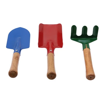 

3Pcs Sand Beach Shovel Toys Children Colored Plastic Shovel Model for Kids Outdoor Fun Beach Tool Demountable Toy