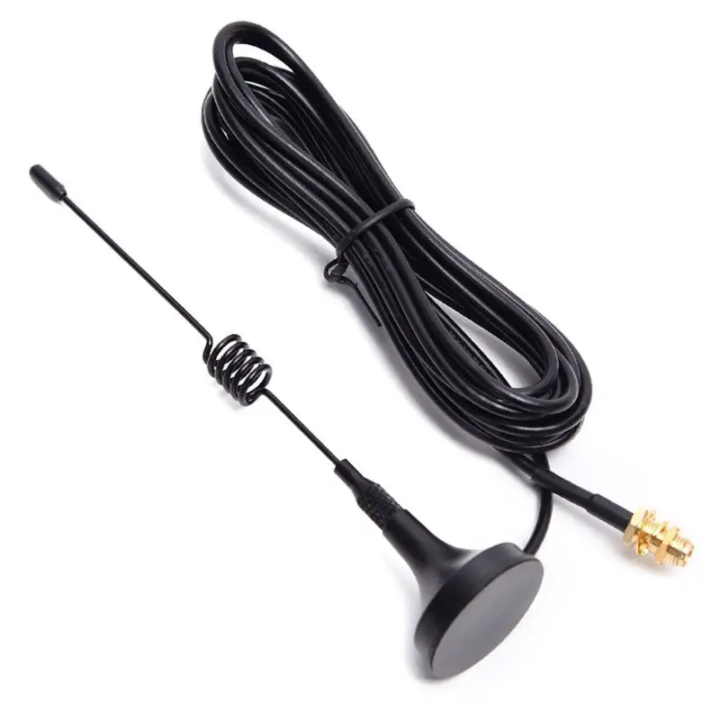 Antena para Radio portátil Mini coche Antena VHF para Quansheng Baofeng 888S UV5R Walkie Talkie UHF antena