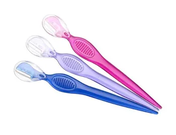 

Hot 1000pcs/lot Women Facial Face Razor Eyebrow Trimmers Blades Shaver Knife Blade Eye Brow Shaping Hair Remover Tool