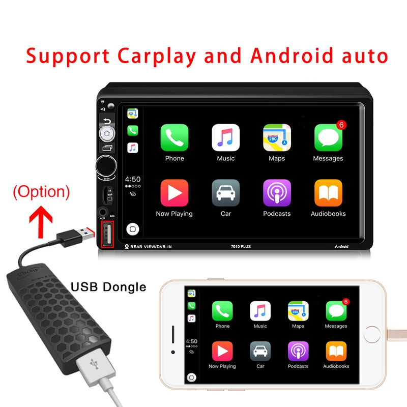 Android Apple Honda Acura radio Bluetooth handsfree phone streaming music kit