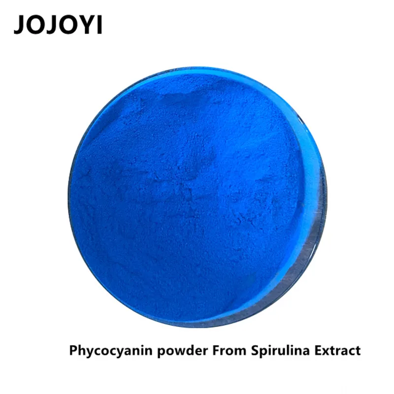 

High quality aquarium Spirulina Powder 100% Natural Organic Phycocyanin powder From spirulina extract fish food supplements body